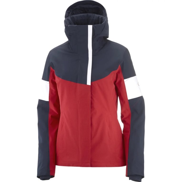 Chaquetas Aislantes Salomon Speed Mujer Rojos Azul Marino | MX ARHM568